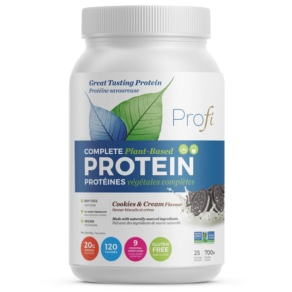 Profi Complete Plant-Based Protein - Cookies & Cream 700 g Image 1