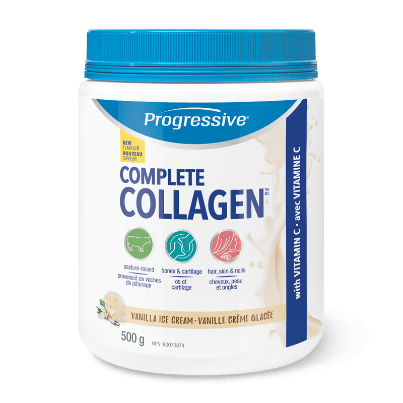 Progressive Complete Collagen with Vitamin C - Vanilla Ice Cream 500 g Image 1