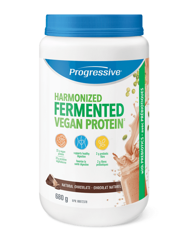 Progressive Harmonized Fermented Vegan Protein - Chocolate 680 g Image 1