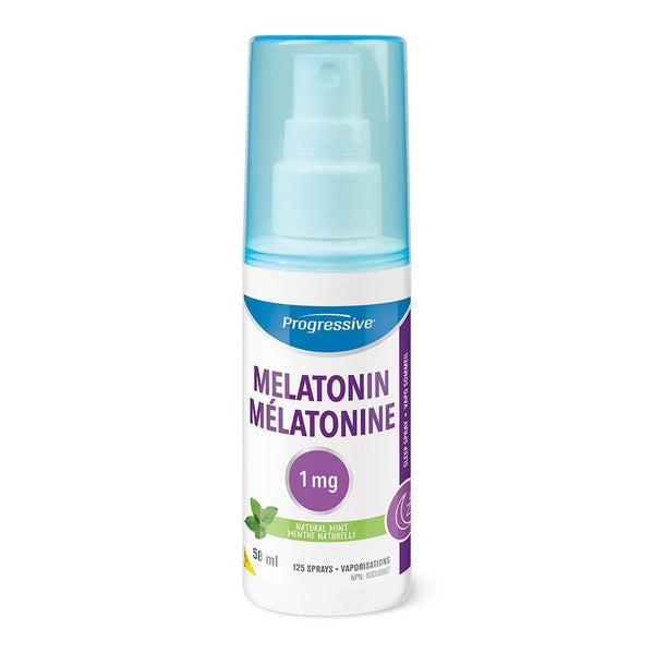Progressive Melatonin 1 mg Spray - Natural Mint 58 mL Image 1