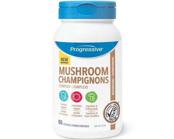 Progressive Mushroom Complex 90 VCaps Image 1