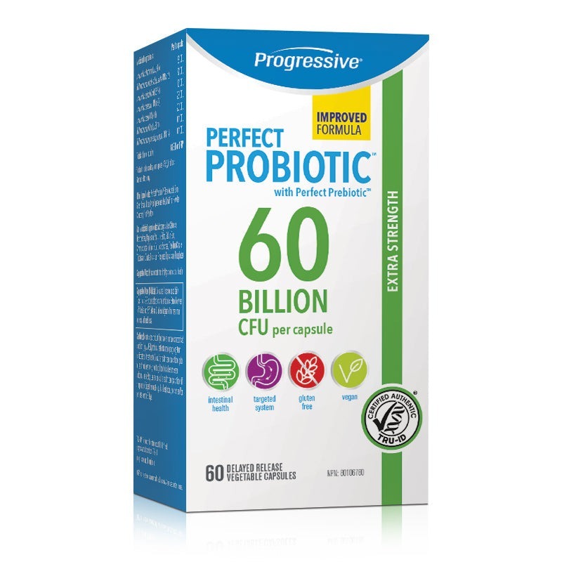 Progressive Perfect Probiotic Extra Strength 60 Billion CFU VCaps Image 2