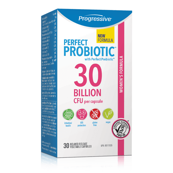 Progressive Perfect Probiotic Women's Formula Billion CFU 30 VCaps Image 1