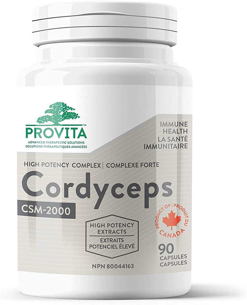 Provita Cordyceps CSM-2000 90 Capsules Image 1