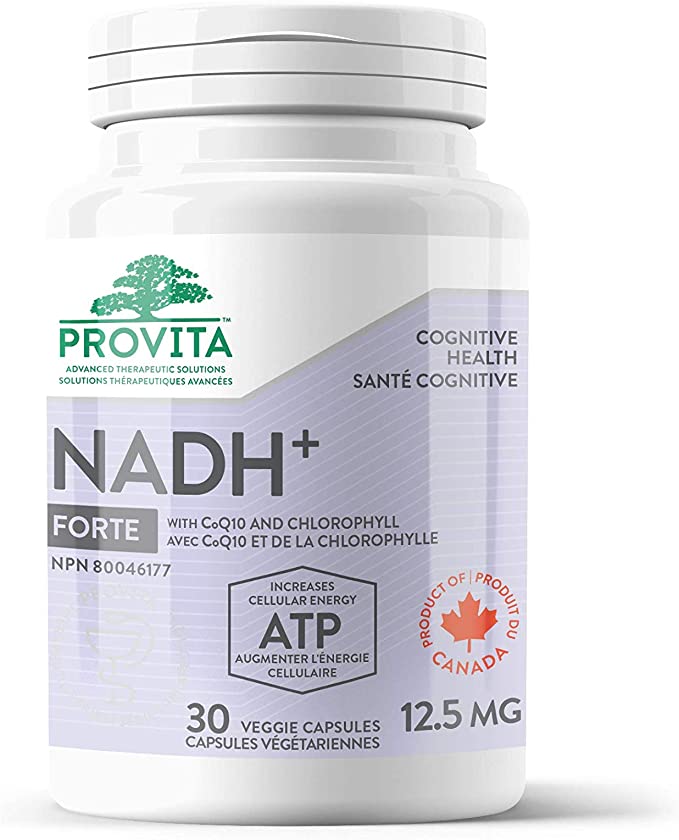 Provita NADH+ 12.5 mg 30 VCaps Image 1