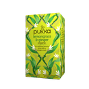 Pukka Lemongrass & Ginger Herbal Tea 20 Sachets Image 1