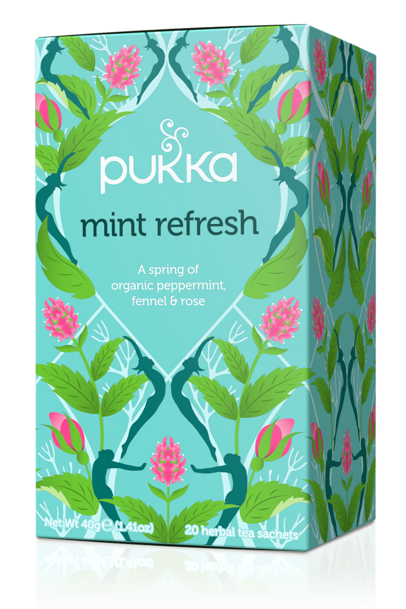 Pukka Mint Refresh Herbal Tea 20 Sachets Image 1