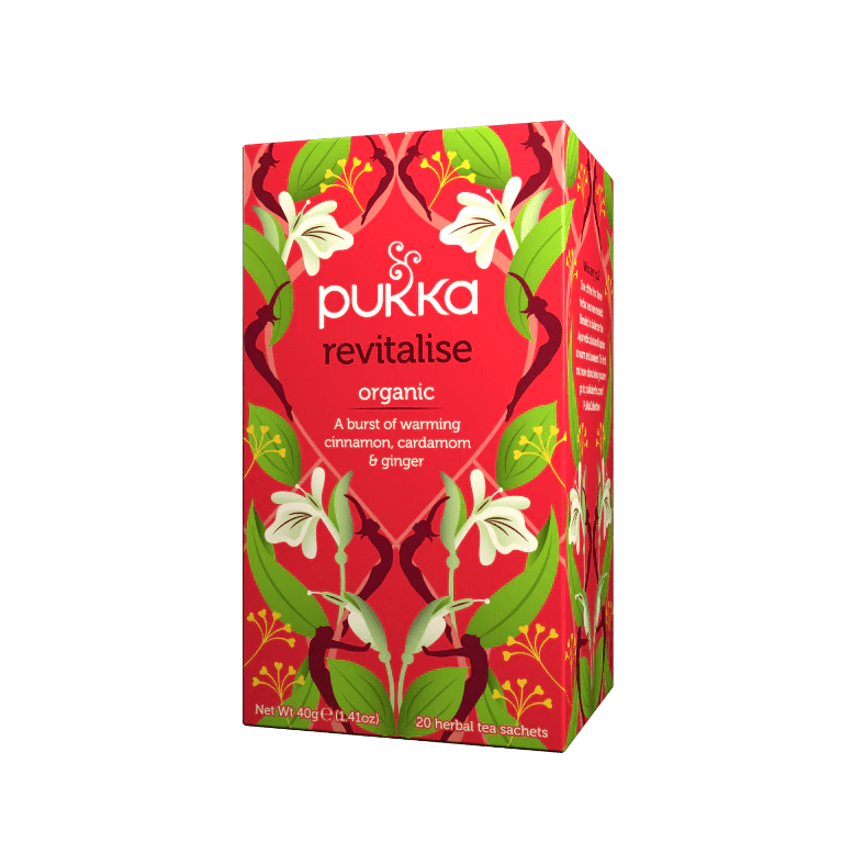 Pukka Revitalise Herbal Tea 20 Sachets Image 1