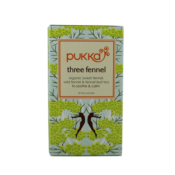 Pukka Three Fennel Herbal Tea 20 Sachets Image 1