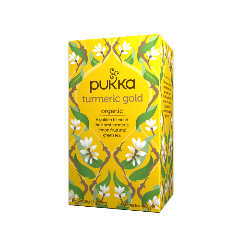 Pukka Turmeric Gold Herbal Tea 20 Sachets Image 2