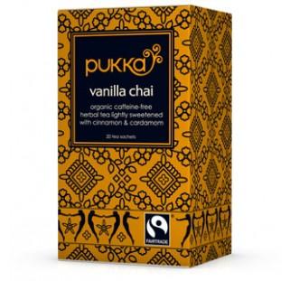 Pukka Vanilla Chai Herbal Tea 20 Sachets Image 1