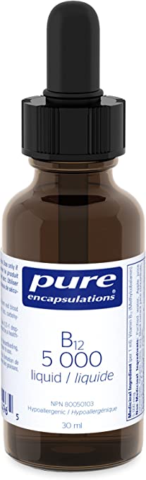 Pure Encapsulations B12 5000 Liquid 30 mL Image 1