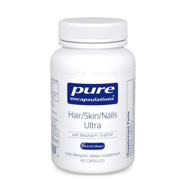 Pure Encapsulations Hair/Skin/Nails Ultra 60 Capsules Image 1