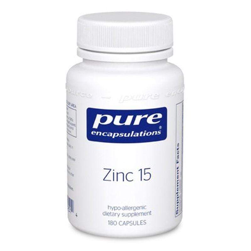 Pure Encapsulations Zinc 15 180 VCaps Image 1
