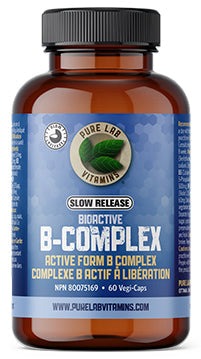 Pure Lab Vitamins Bioactive Slow Release B-Complex VCaps Image 1