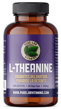 Pure Lab Vitamins L-Theanine 250 mg 60 VCaps Image 1