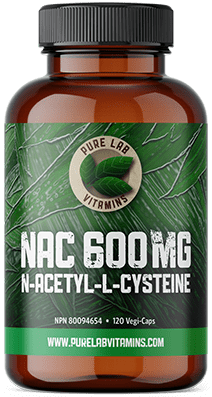 Pure Lab Vitamins NAC 600 mg (120 VCaps)