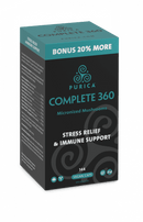 Purica Complete 360 Stress Relief & Immune Support BONUS SIZE 144 VCaps Image 1