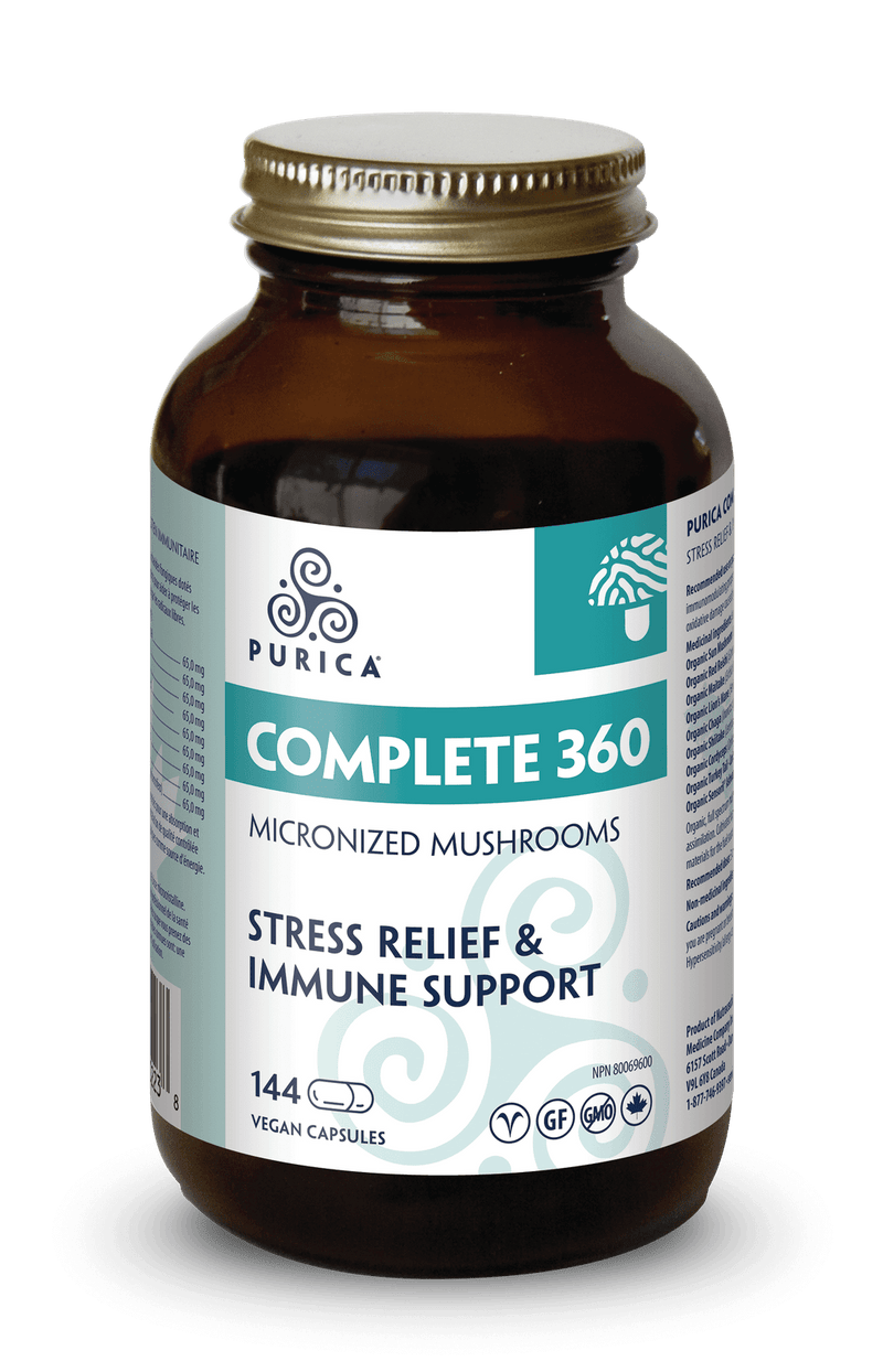 Purica Complete 360 Stress Relief & Immune Support BONUS SIZE 144 VCaps Image 2