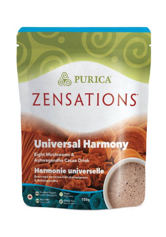 Purica Zensations Universal Harmony - Eight Mushrooms & Ashwagandha Cacao Drink Mix 150 g Image 2