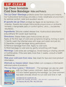 Quantum Health Lip Clear Invisible Cold Sore Bandage 12 Hydrocolloid Bandages Image 2