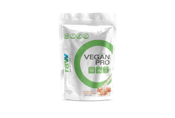 Raw Nutritional Vegan Pro Protein - Butterscotch Caramel Image 1