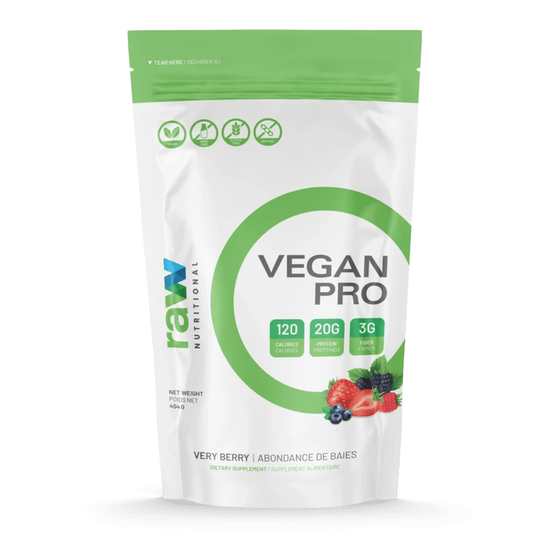 Raw Nutritional Vegan Pro Protein - Very Berry Image 1