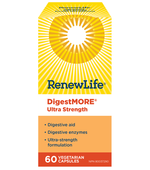 Renew Life DigestMORE Ultra Strength 60 VCaps Image 1