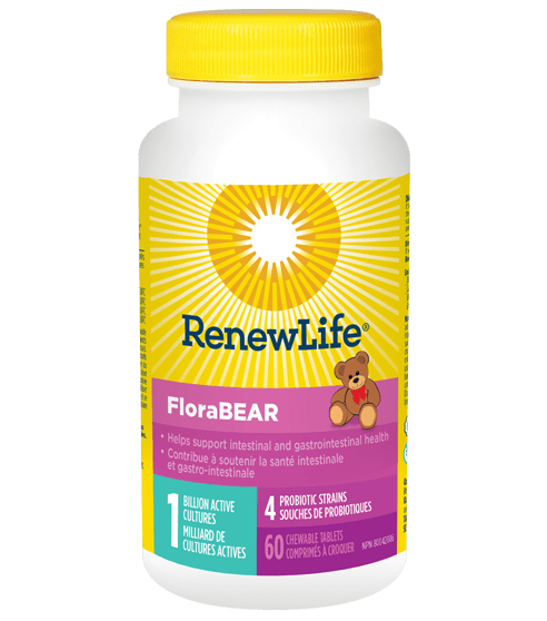 Renew Life FloraBEAR Chewable Tablets Image 1
