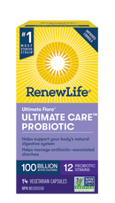 Renew Life Flora Ultimate Care Probiotic 100 Billion - Shelf Stable VCaps Image 1