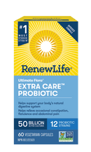 Renew Life Ultimate Flora Extra Care Probiotic 50 Billion - Shelf Stable VCaps Image 2