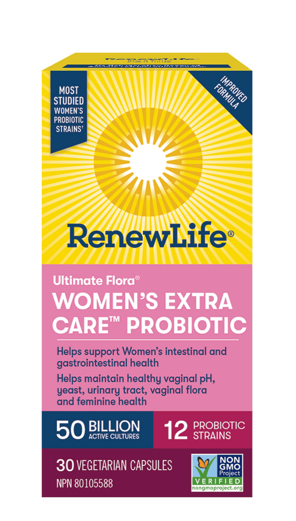 Renew Life Women's Extra Care Probiotic 50 Billion - Shelf Stable VCaps Image 1