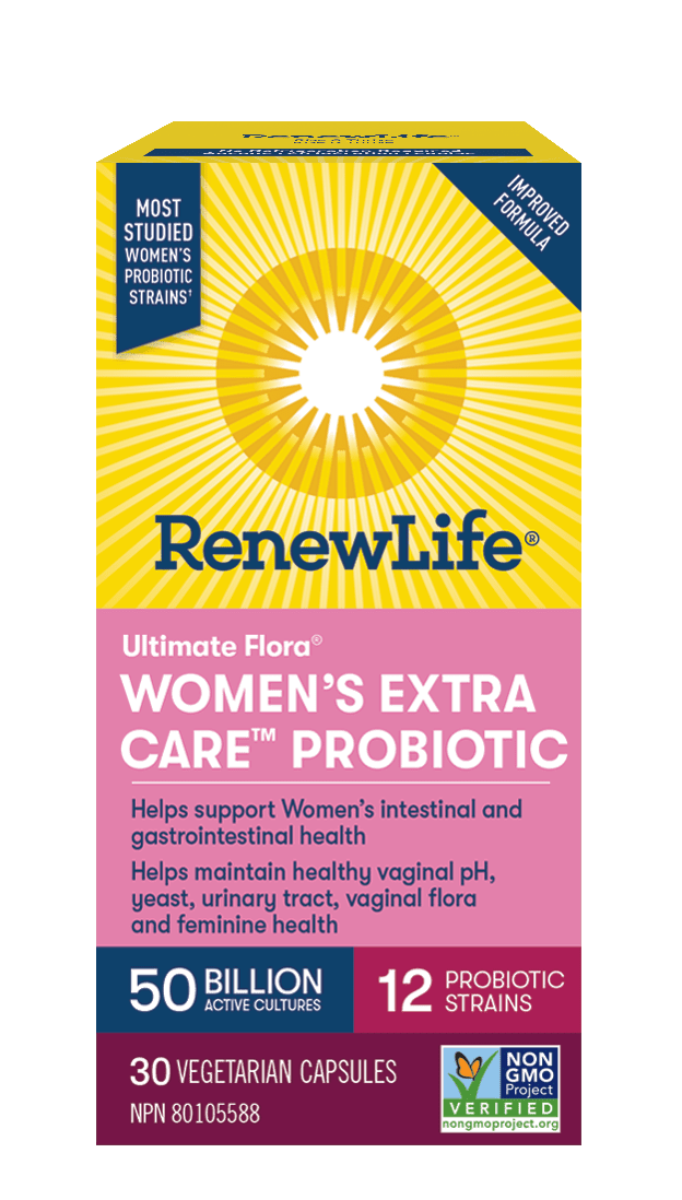 Renew Life Women's Extra Care Probiotic 50 Billion - Shelf Stable VCaps Image 1