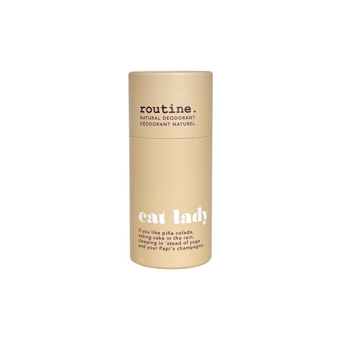 Routine Natural Deodorant Stick - The Cat Lady 50 g Image 1