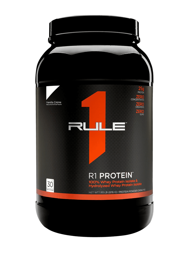 Rule One Protein Whey Isolate and Hydrolysate Powder - Vanilla Creme Image 2