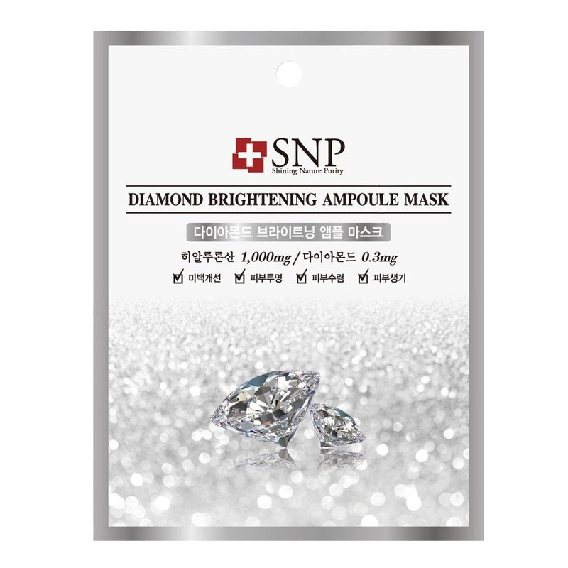 SNP Diamond Brightening Ampoule Mask Image 1