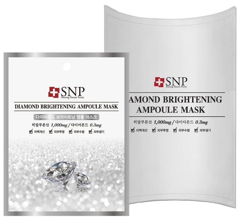 SNP Diamond Brightening Ampoule Mask Image 3