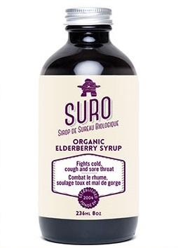 SURO Organic Elderberry Syrup for Adults 236 mL Image 1