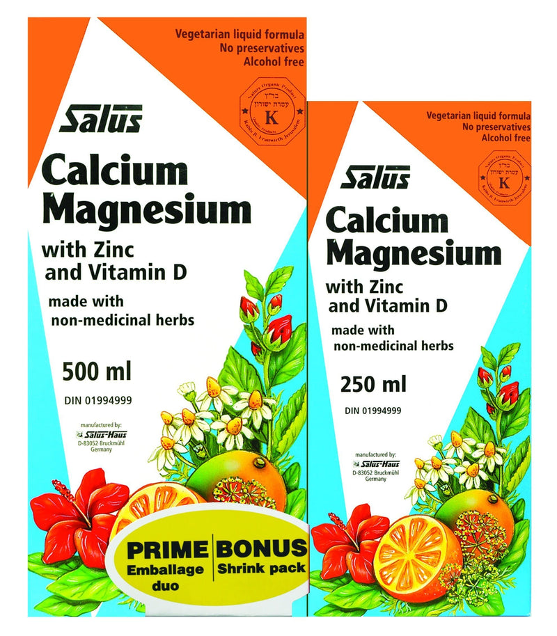 Salus Calcium Magnesium with Zinc & Vitamin D BONUS 1 Pack Image 2