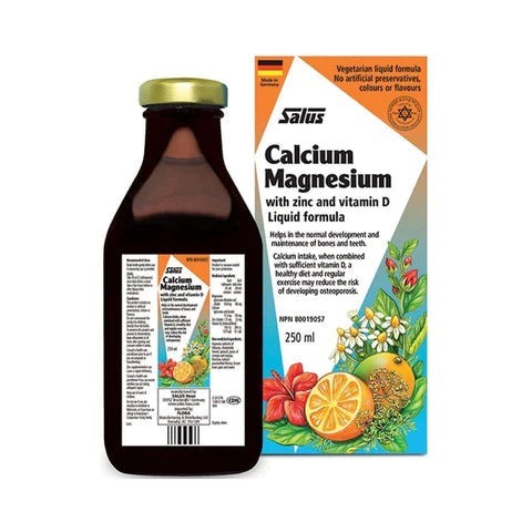 Salus Calcium Magnesium with Zinc & Vitamin D Liquid Formula Image 2