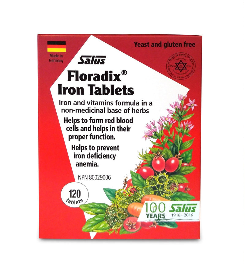Salus Floradix Herbal Extract Iron Tablets Image 2