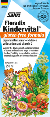 Salus Kindervital Gluten-Free Children's Multivitamin Liquid Formula Image 2