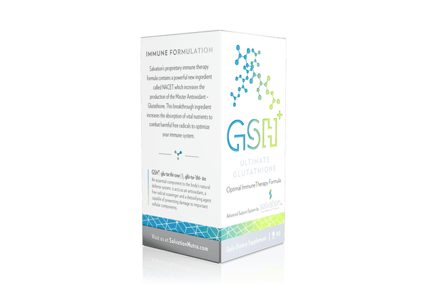 Salvation Nutraceuticals GSH+ Ultimate Glutathione 90 Capsules Image 1
