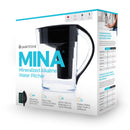 Santevia Mineralized Alkaline MINA Pitcher - Black 2.1 L Image 2