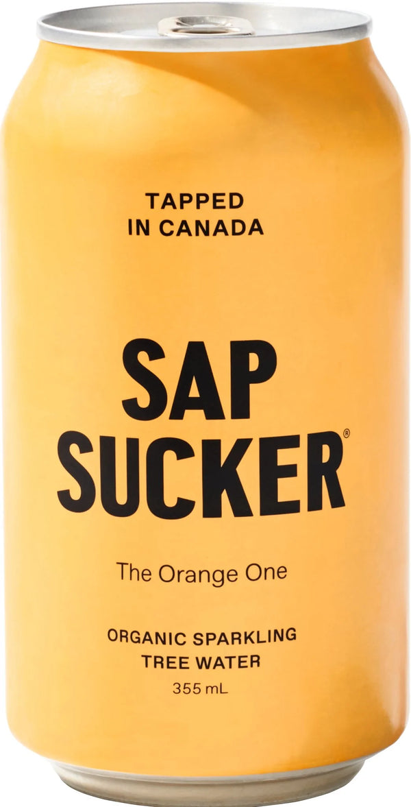 Sap Sucker Organic Sparkling Tree Water - Orange (355 mL)