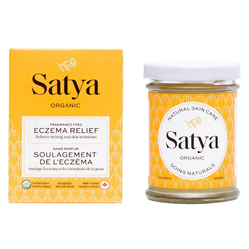 Satya Organic Eczema Relief Balm, 2 fl oz 58 ml Image 2