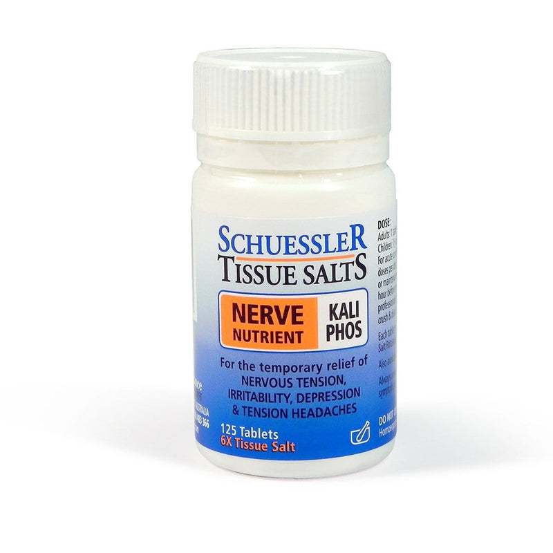 Schuessler Tissue Salts Kali Phos Nerve Nutrient 125 Tablets Image 1
