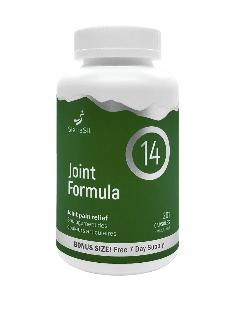 SierraSil Joint Formula 14 Pain Relief BONUS SIZE 201 Capsules Image 1