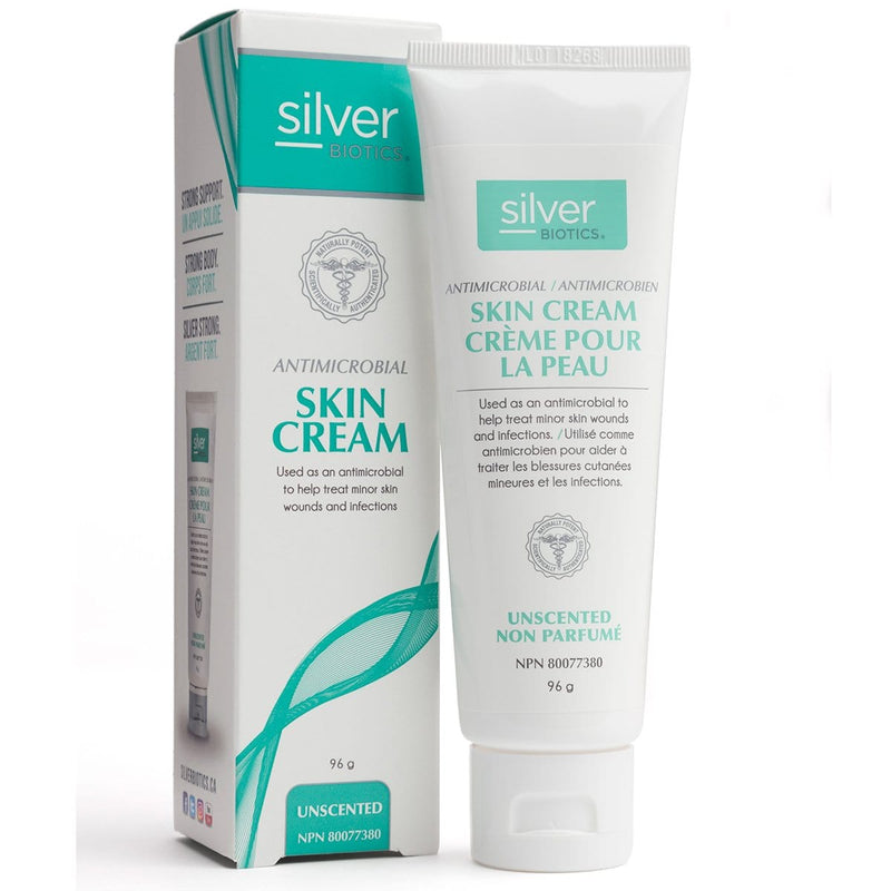 Silver Biotics Antimicrobial Skin Cream - Unscented 96 g Image 1