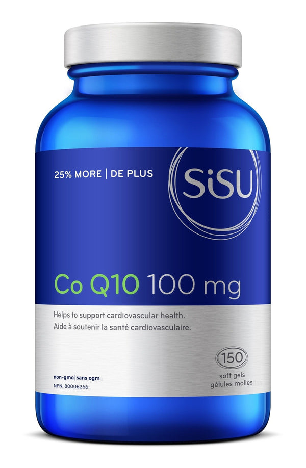 Sisu CoQ10 100 mg 150 Softgels Image 1